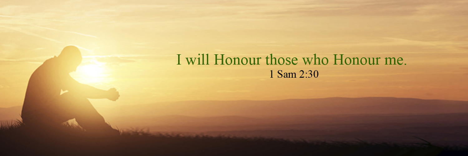 GOD honors those who honours him